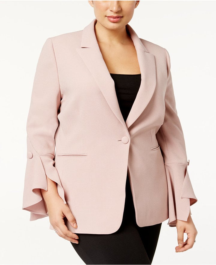 Tahari ASL Bell-Sleeved Blazer