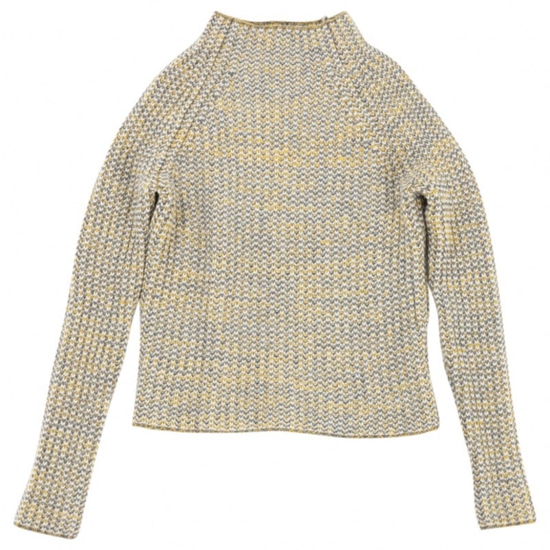 COS Yellow Wool Knit Sweater