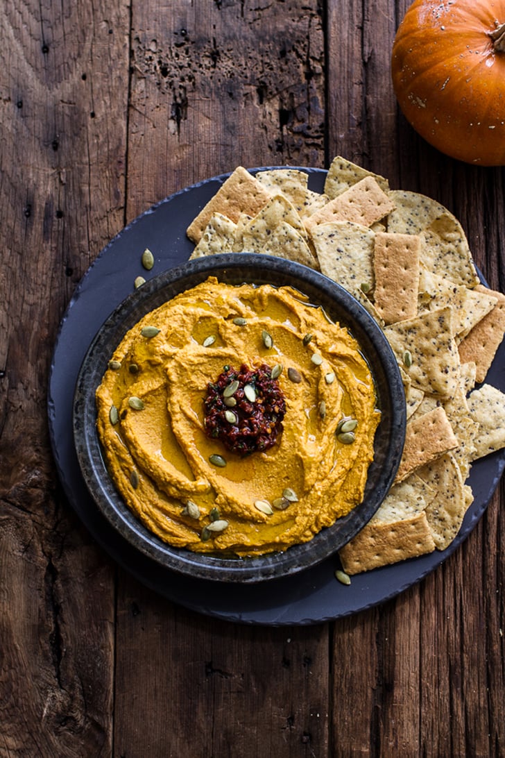 Spicy Chipotle Pumpkin Hummus Unusual Hummus Flavors POPSUGAR Food