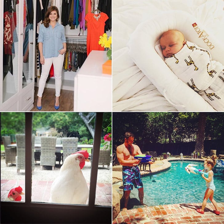 Tiffani Thiessen's Family at Home