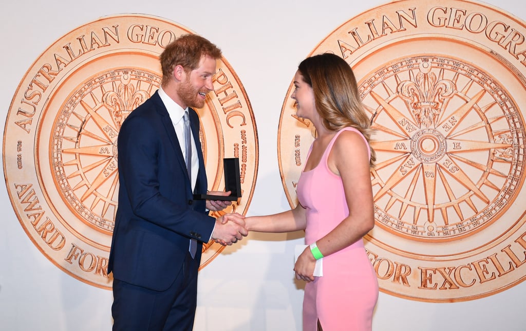 Prince Harry and Meghan Markle at Geographic Society Awards