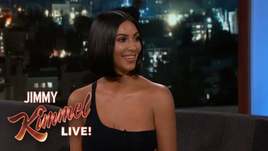 Kim Kardashian Talks About Kanye and Trump With Jimmy Kimmel