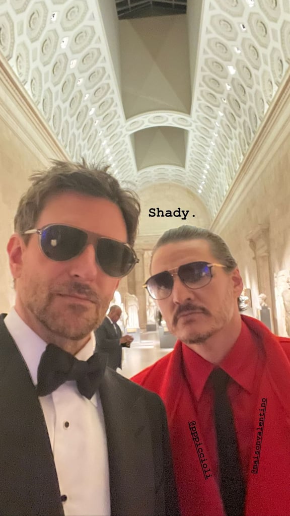 Bradley Cooper and Pedro Pascal at the 2023 Met Gala