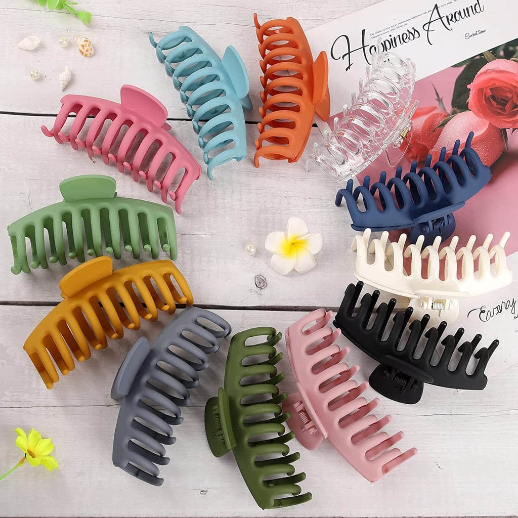 12 Pack Hair Claw Clips