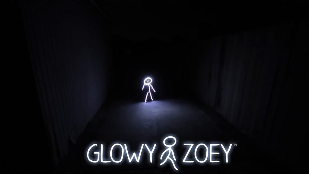 Glowy Zoey Stick Figure