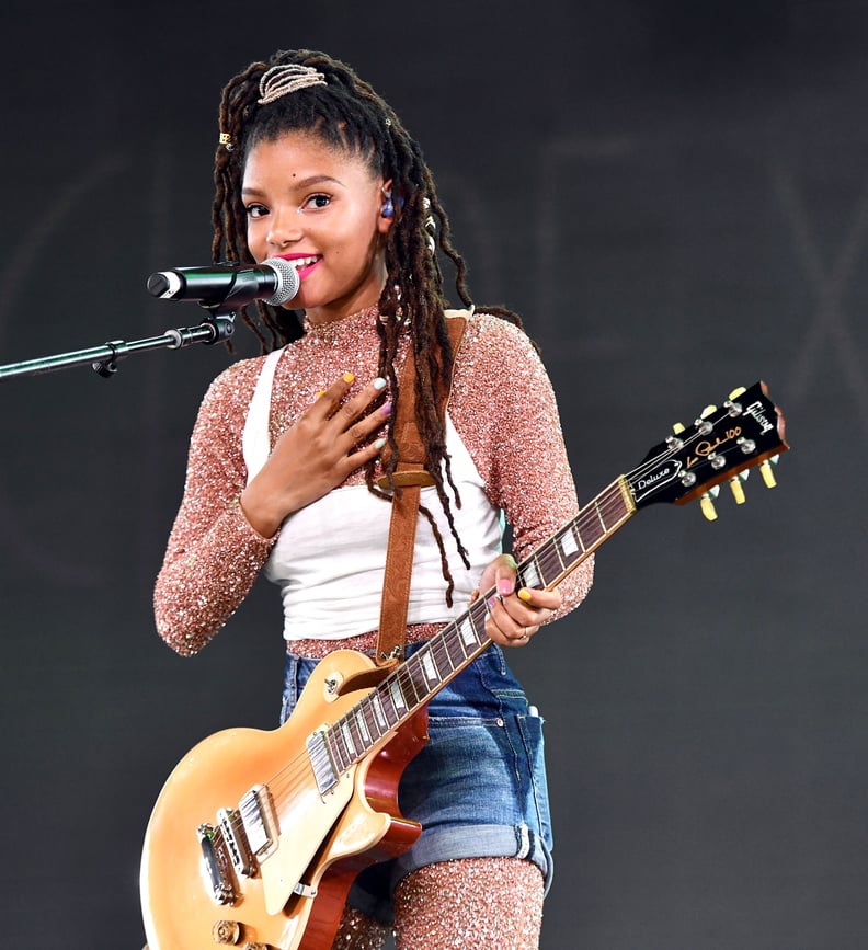 Halle Bailey in Hair Accessories