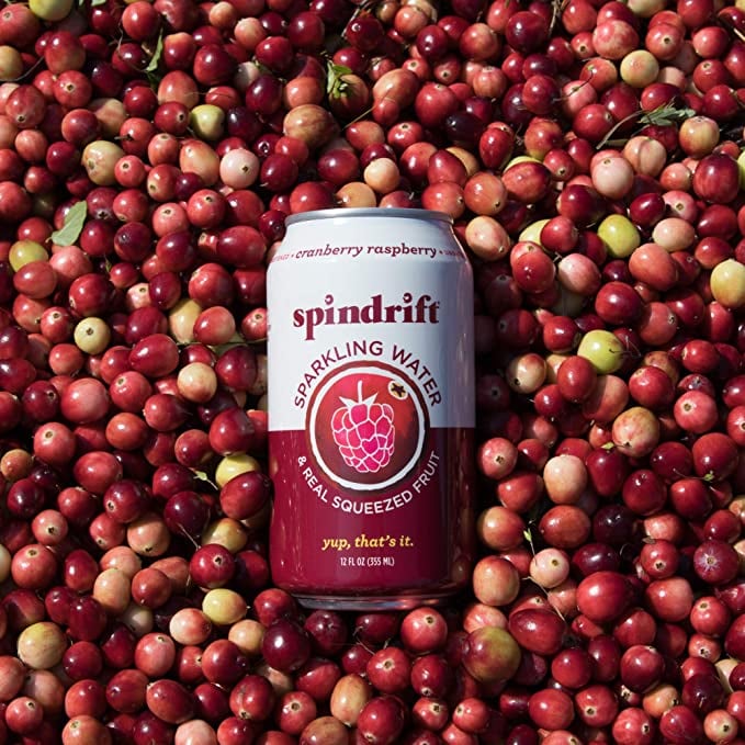 Cranberry Raspberry Spindrift Sparkling Water