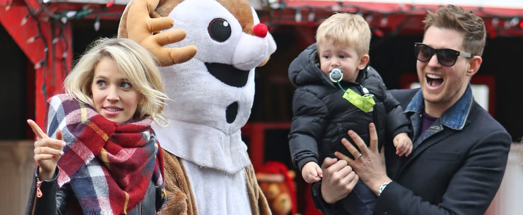 Michael Buble and Family Celebrate Christmas in Vancouver