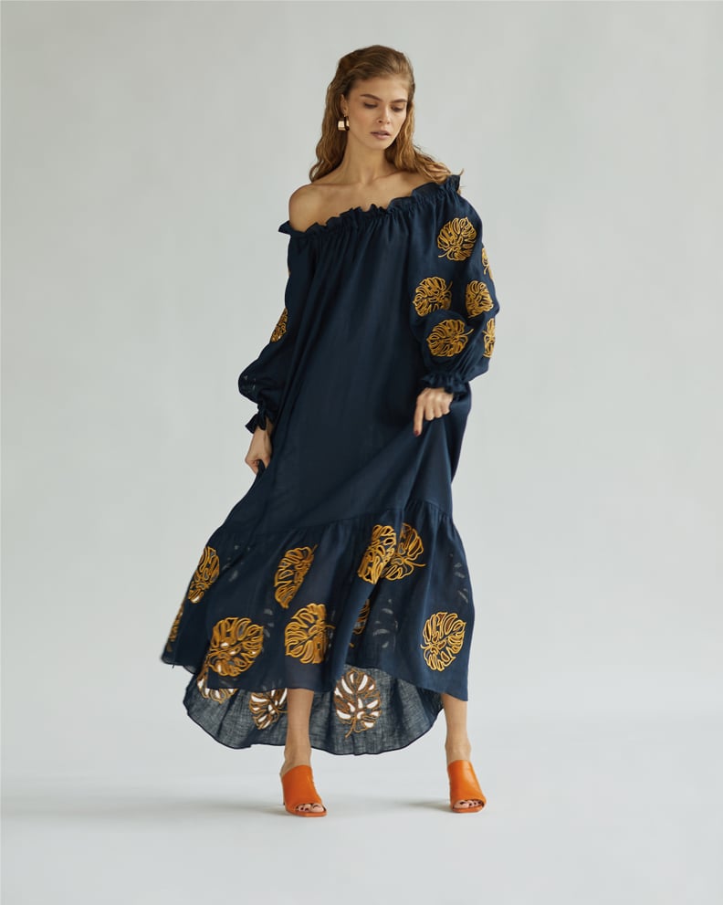 Leep The Bali Off-the-Shoulder Black Dress