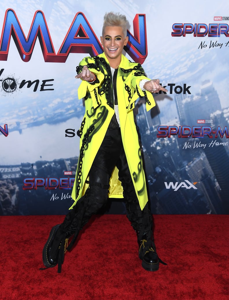Frankie Grande at the Spider-Man: No Way Home Premiere in Los Angeles