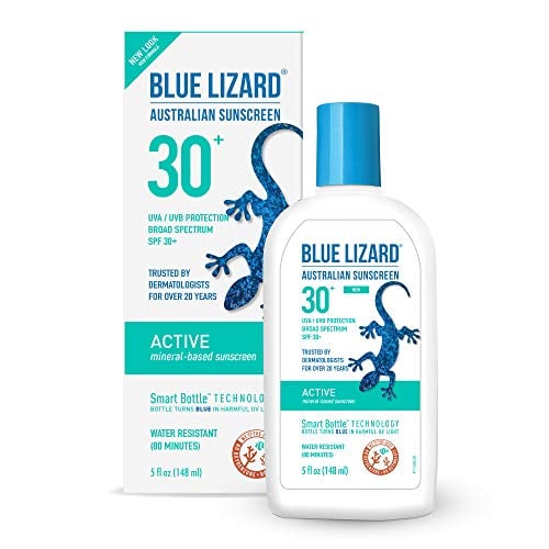 Blue Lizard Australian Sunscreen Active Sunscreen SPF 30+ Best
