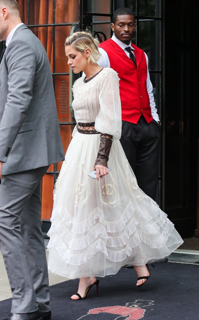 Kristen Stewart and Nicholas Hoult Out in NYC July 2016