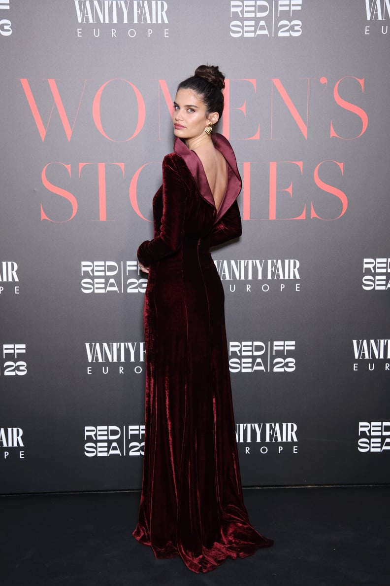 Sara Sampaio at the Women's Stories Gala at the Cannes Film Festival