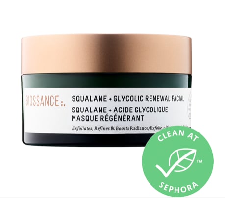 Biossance Squalane + Glycolic Renewal Mask