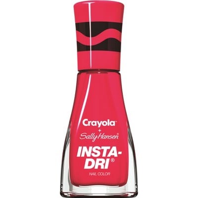 Sally Hansen Insta-Dri Nail Color in White on Time