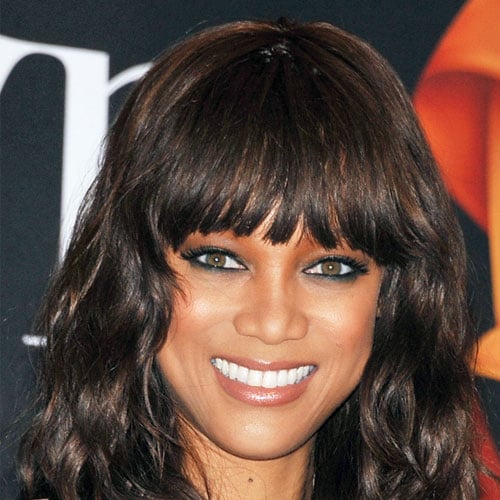 Try Tyra Banks S Black And Steel Blue Eye Makeup Look Popsugar Beauty