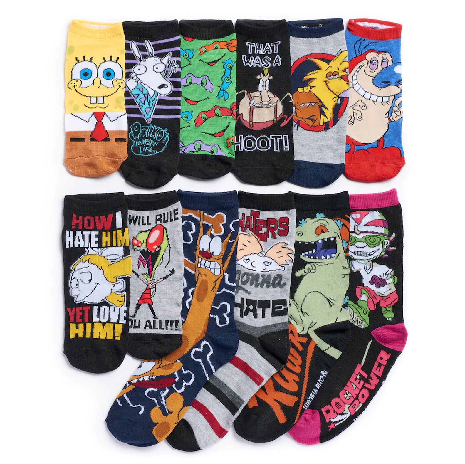 Nickelodeon Sock Advent Calendar at Kohl's 2018 PS Entertainment
