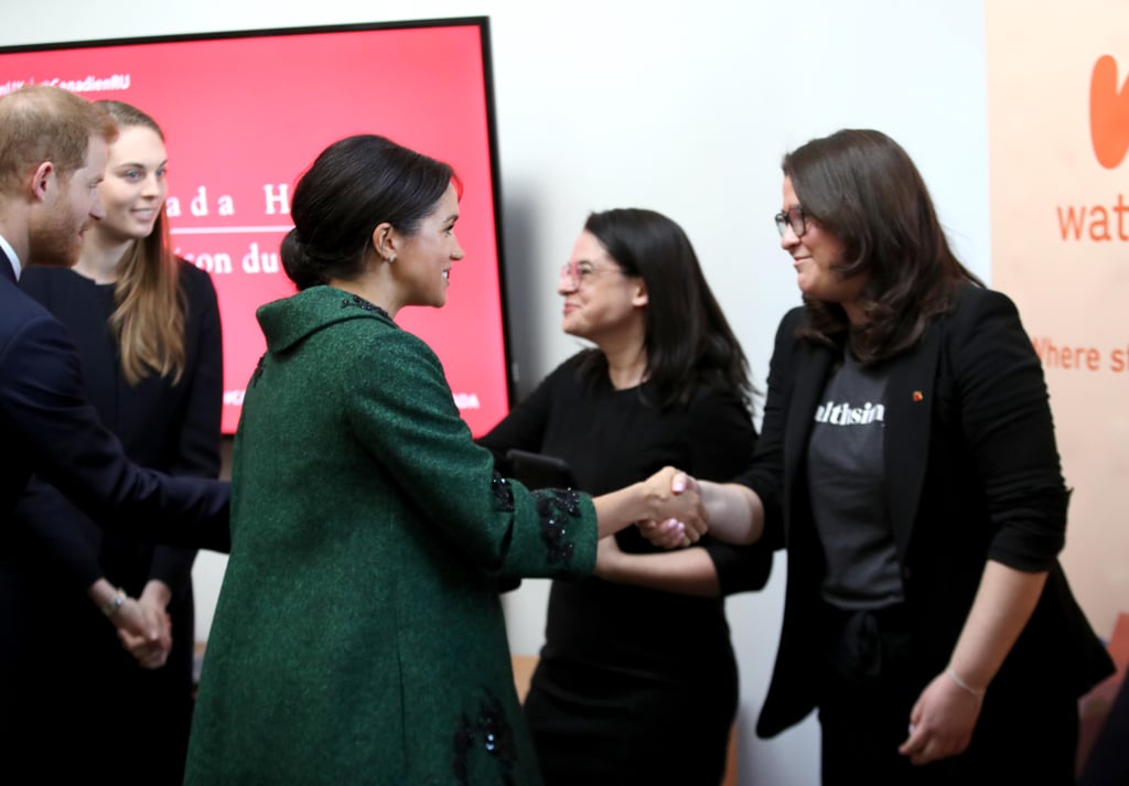 Meghan Markle and Prince Harry at Canada House March 2019