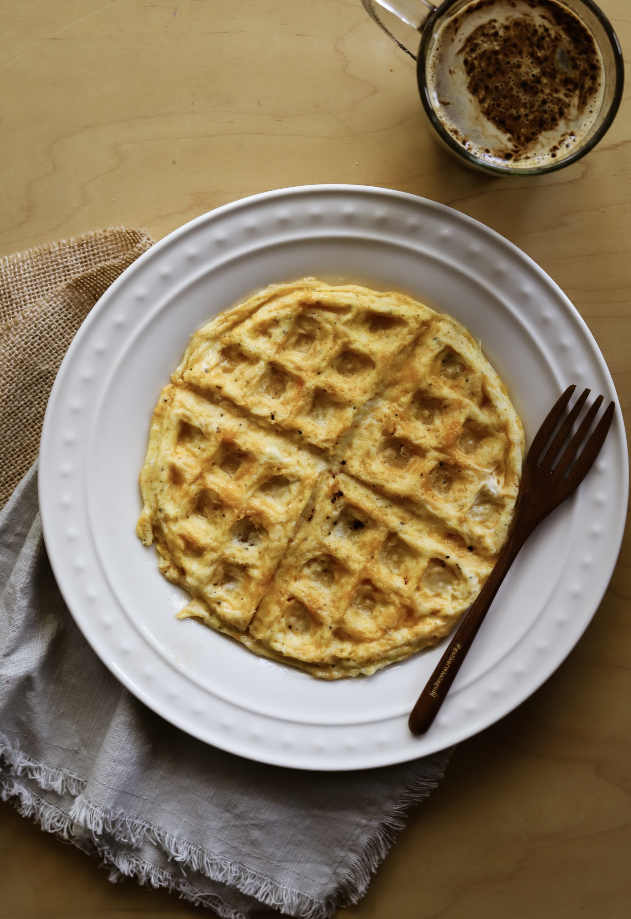 2 Ingredient Chaffles, Low Carb Recipe