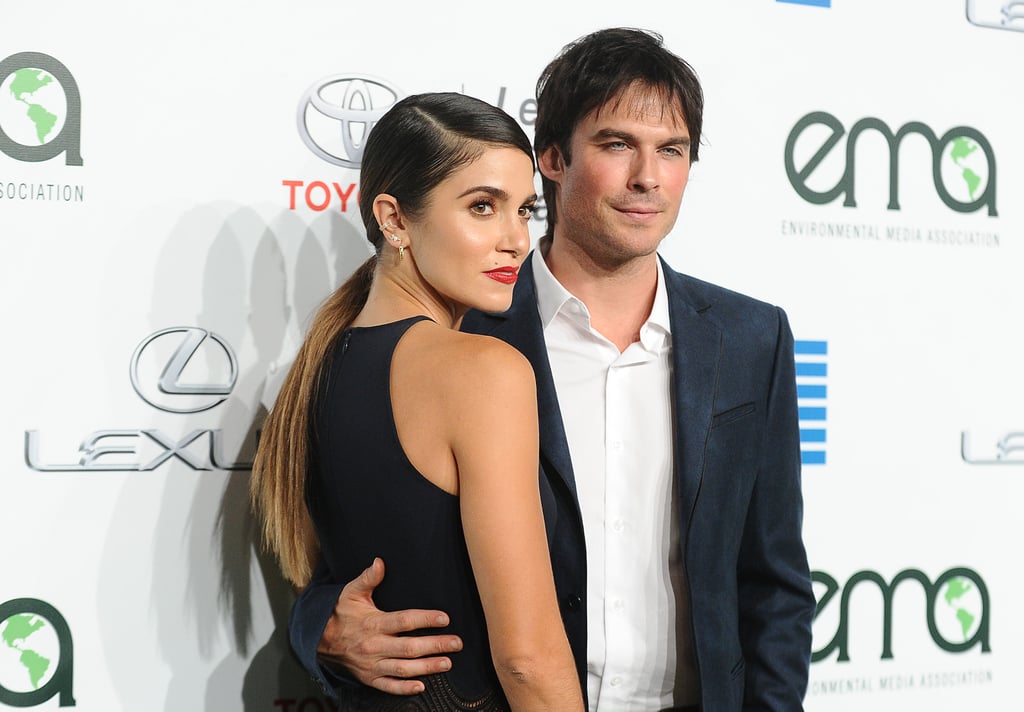 Ian Somerhalder and Nikki Reed at the EMA Awards 2016