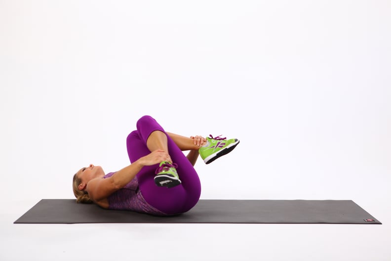 Glute Stretch: Supine Cow Face