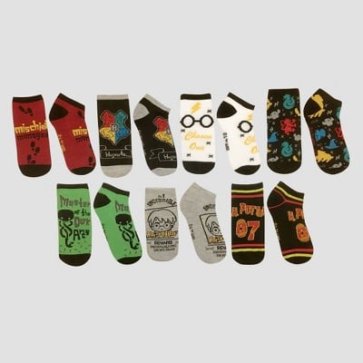 Women's 7-Pack Harry Potter Week of Socks Box