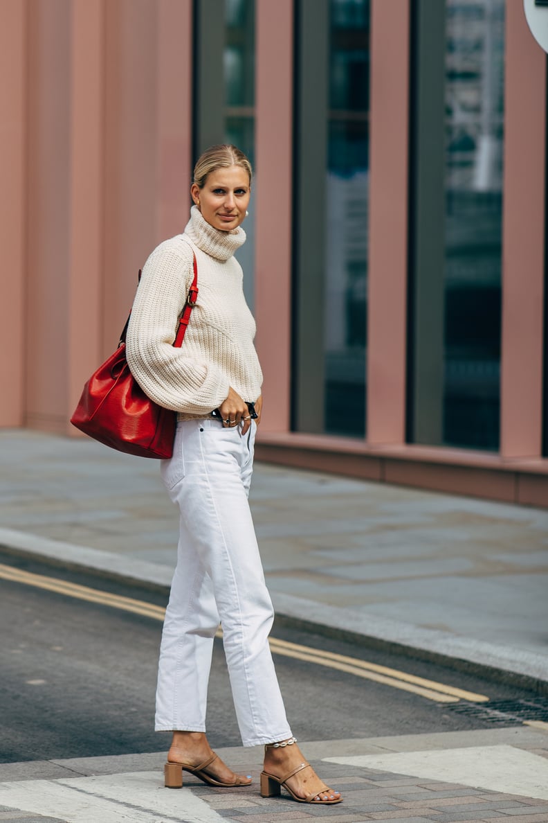 Mix 2 Shades of White and Forget About Your Blue Denim