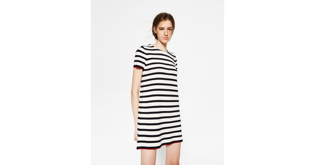 zara short sleeve dress