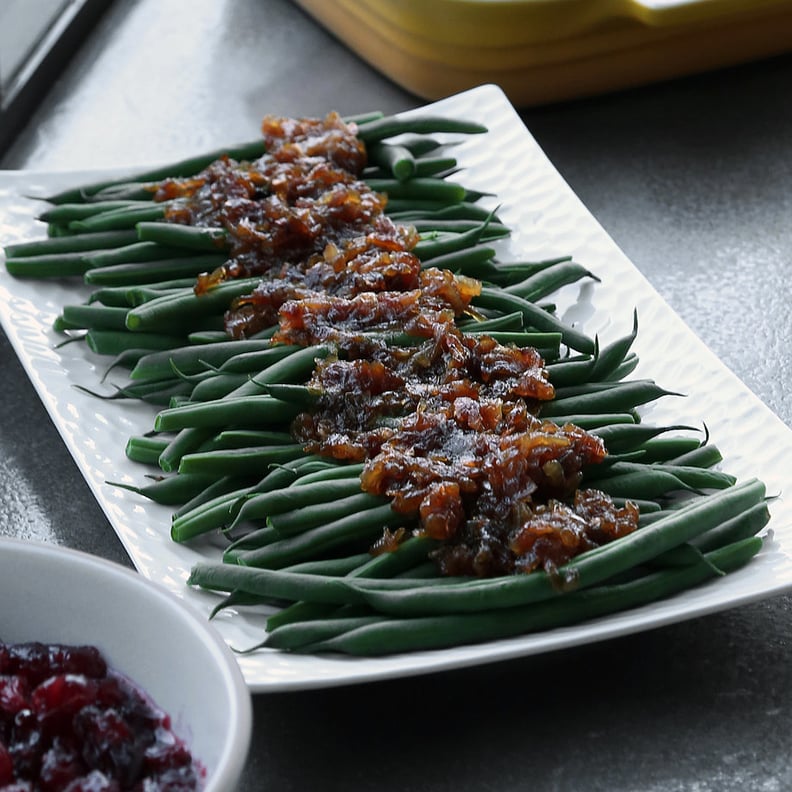 Green Beans With Caramelized Onions