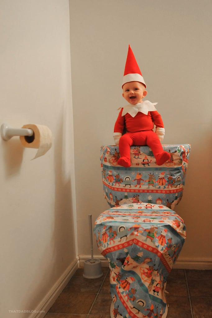 Real-Life Elf on the Shelf Ideas | POPSUGAR Family Photo 17