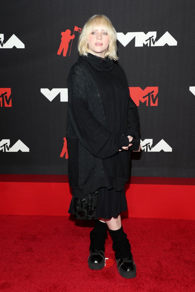 See Billie Eilish's Cosy Outfit at the MTV VMAs 2021