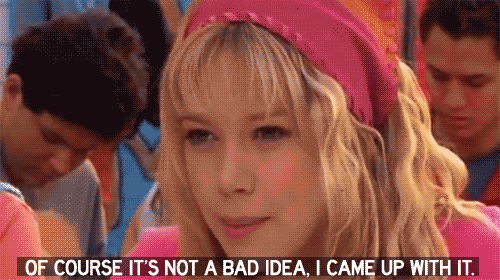 When her confidence was oozing out of her bandana.