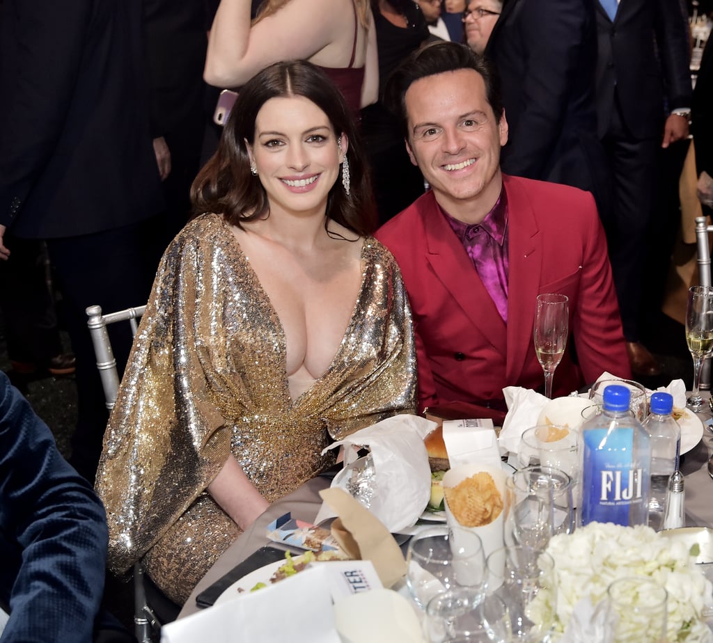 Anne Hathaway and Andrew Scott at the 2020 Critics' Choice Awards