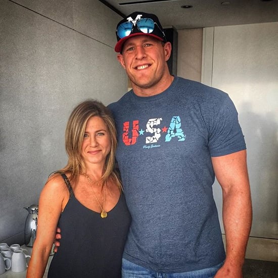 J.J. Watt Talks About Meeting Jennifer Aniston