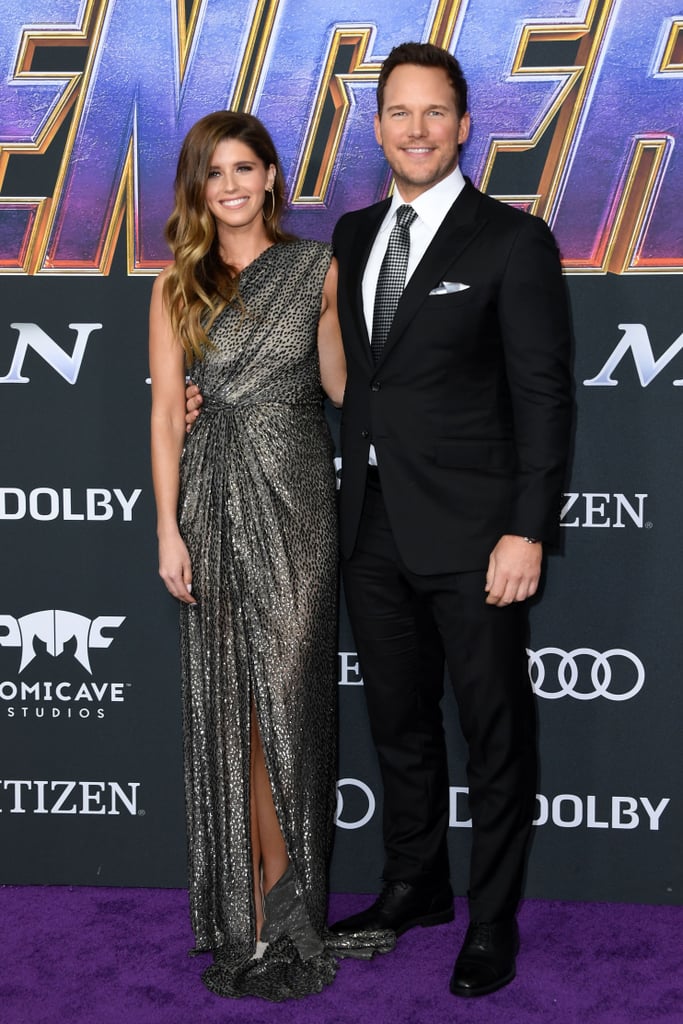 Chris Pratt and Katherine Schwarzenegger Avengers Premiere