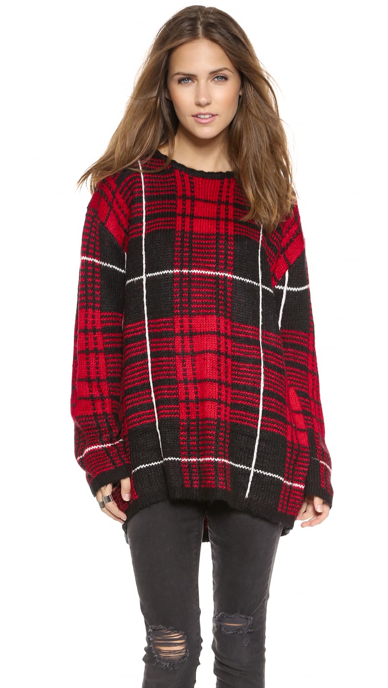 UNIF Plaid Sweater