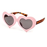 river island heart sunglasses
