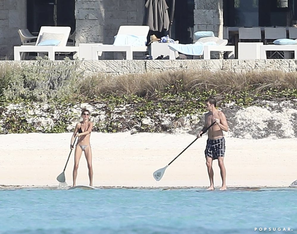 Gisele Bundchen and Tom Brady Go Paddle Boarding | Pictures
