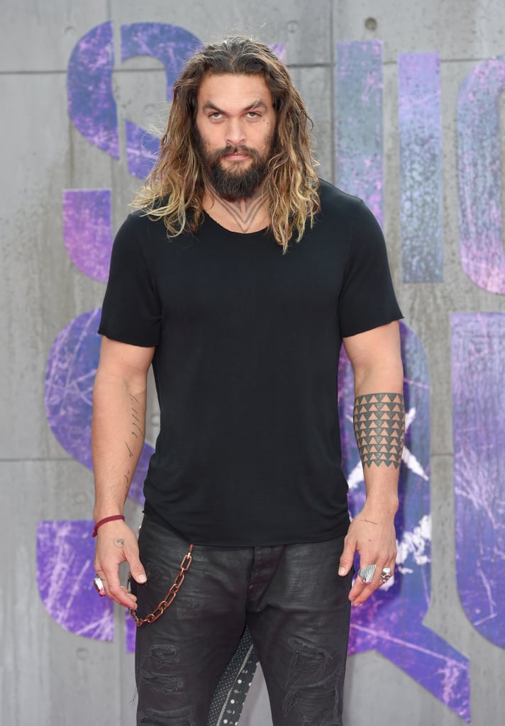 Jason Momoa at Suicide Squad London Premiere