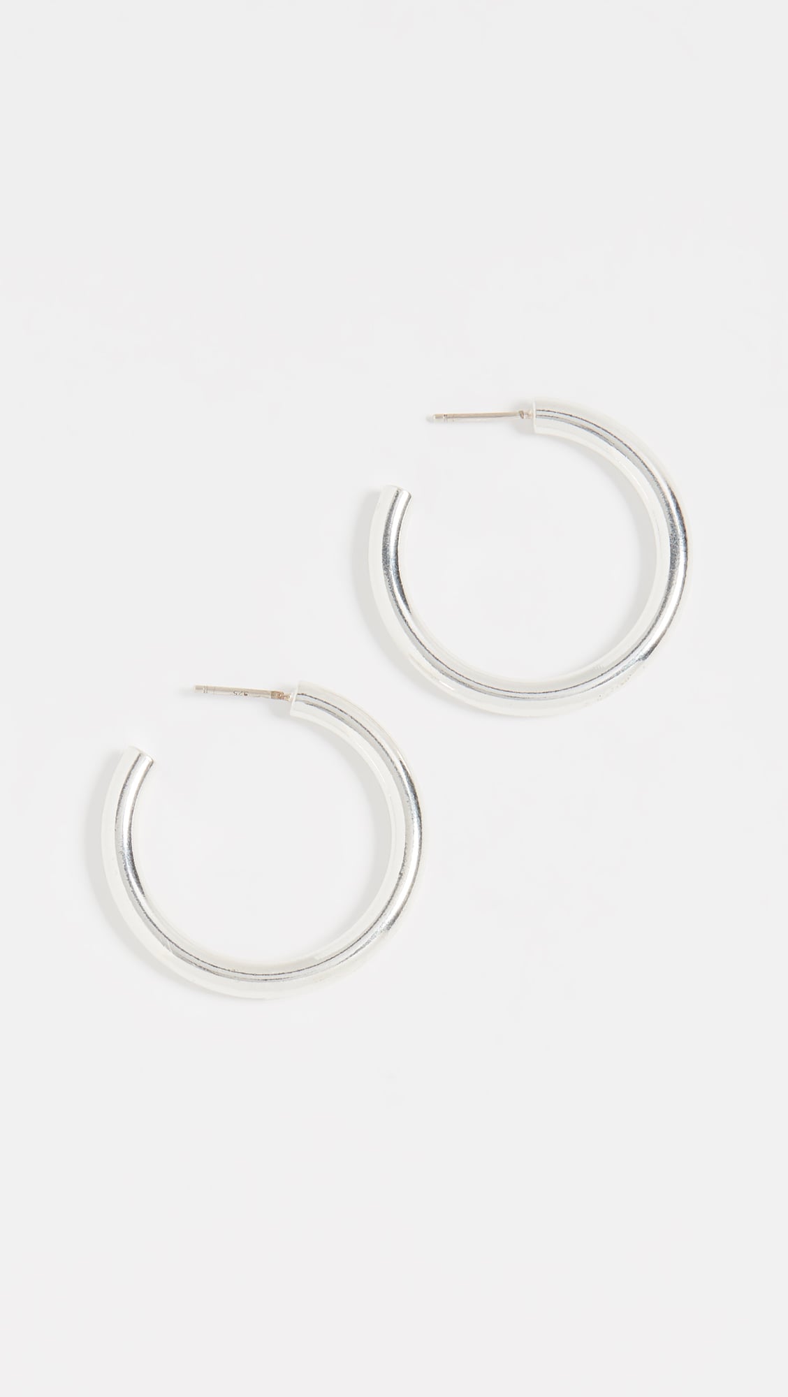 Madewell medium outlet chunky hoop earrings