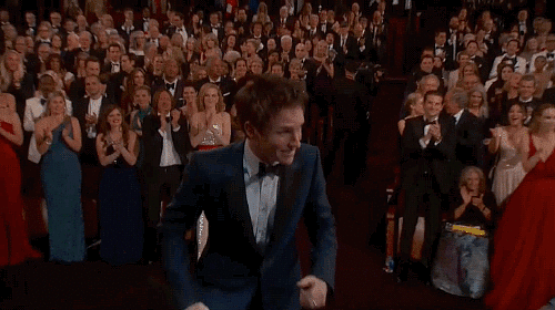 Most Surprised by Own Win: Eddie Redmayne