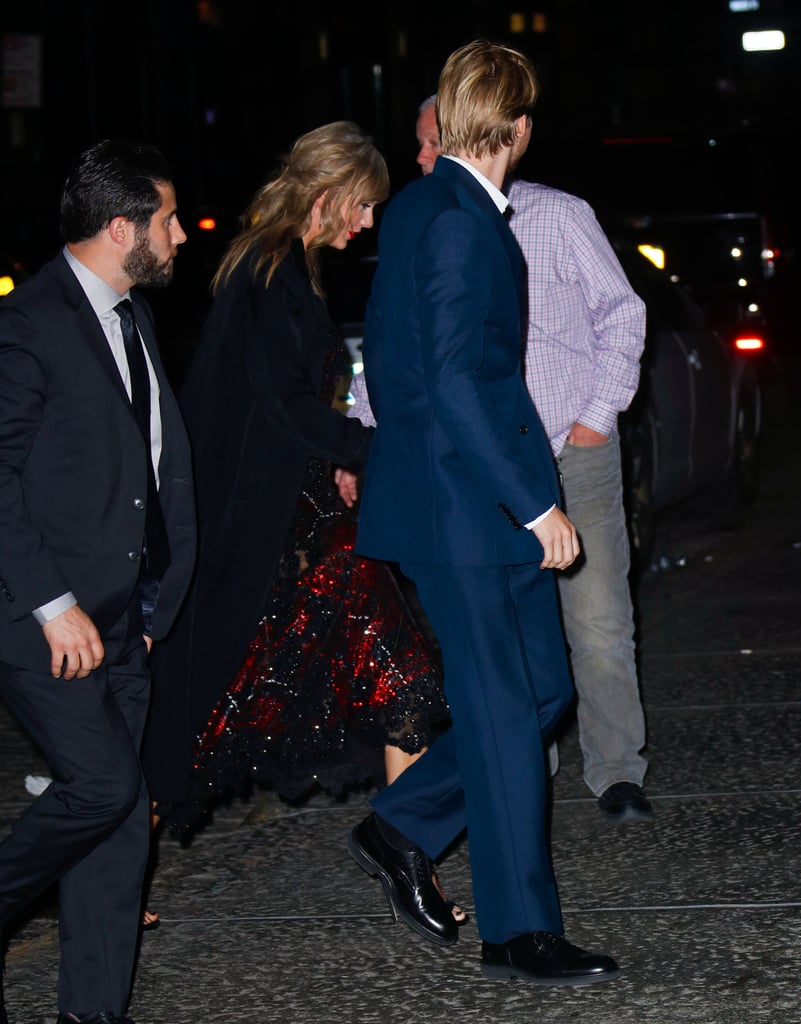 Taylor Swift and Joe Alwyn at The Favourite Premiere 2018