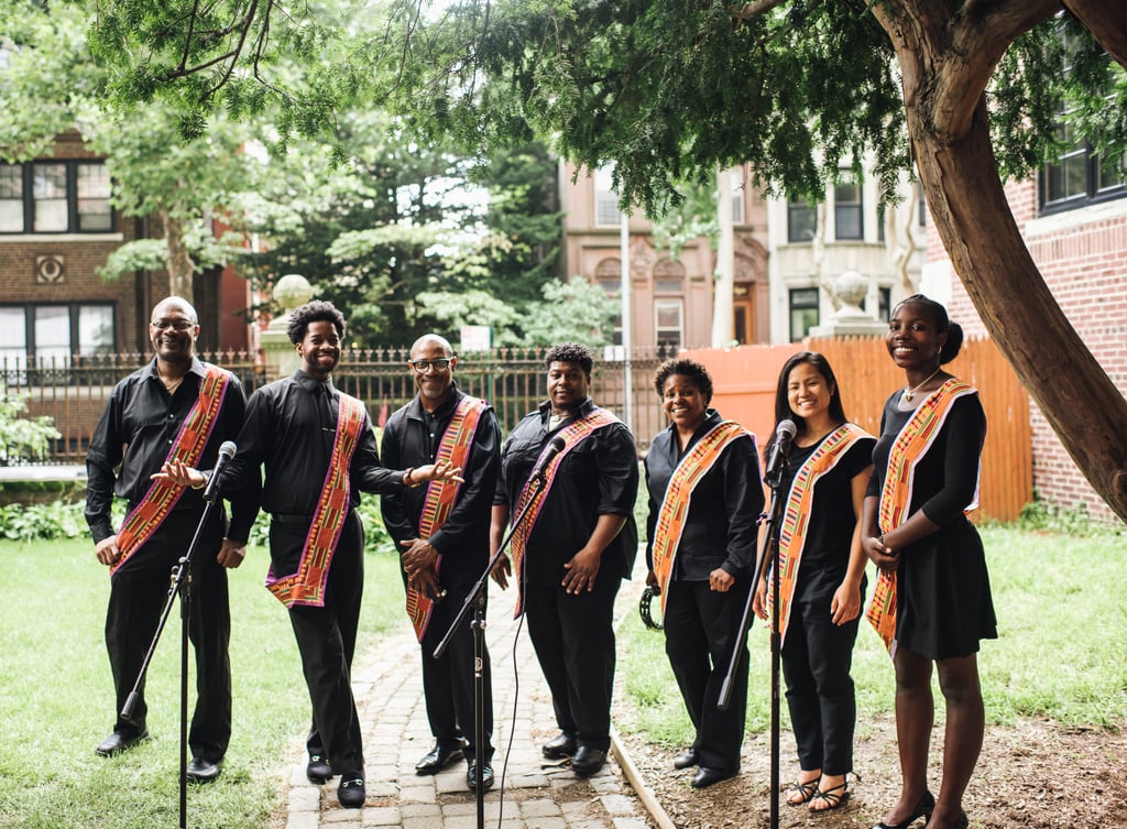 Outdoor Garden Party Wedding in Brooklyn