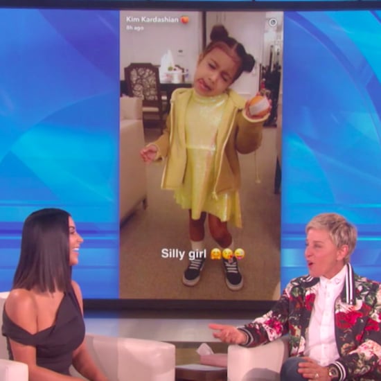Kim Kardashian on The Ellen Show April 2017