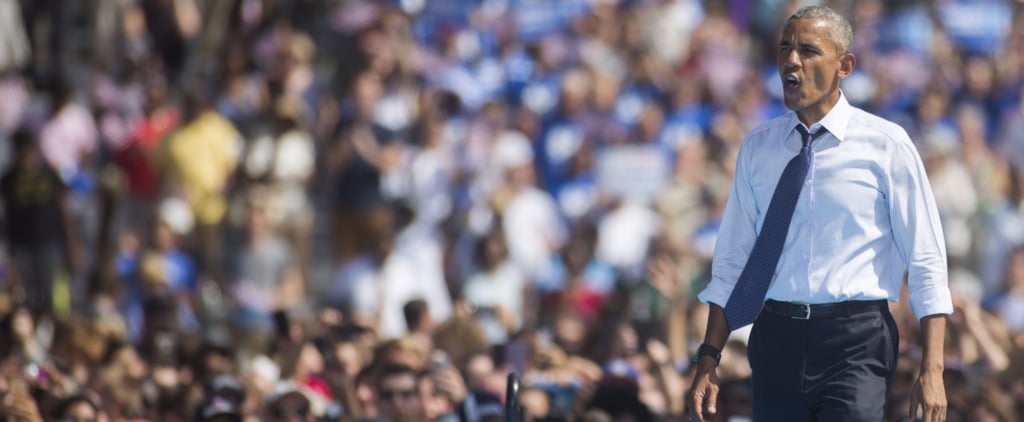 President Obama Says "Thanks, Obama" at Philadelphia Rally