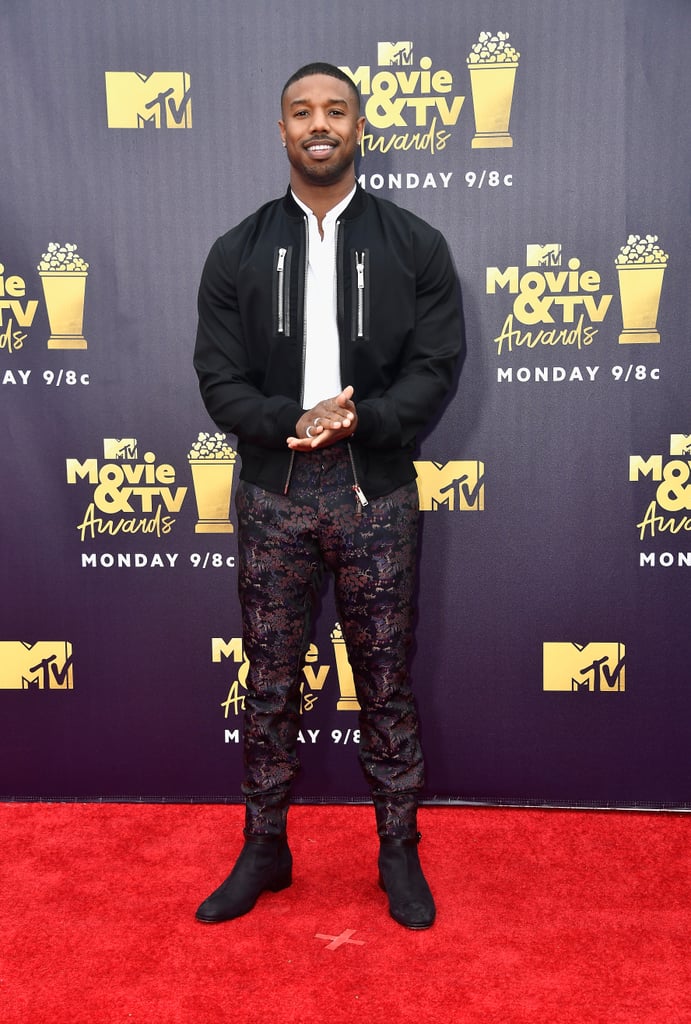 Black Panther Cast at the MTV Movie and TV Awards 2018