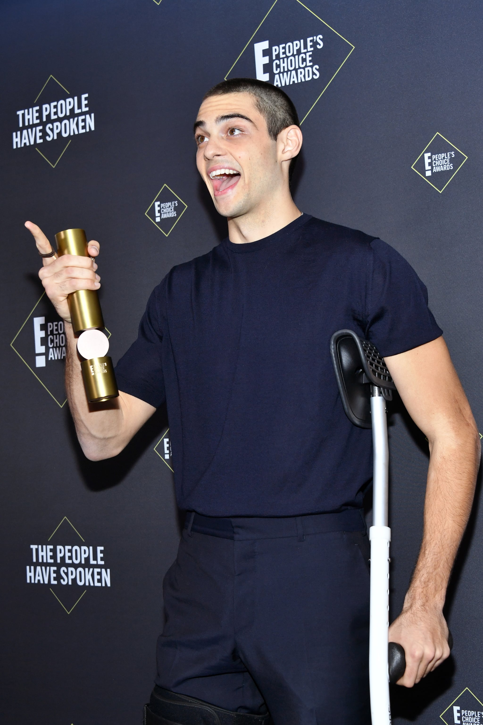 What Happened To Noah Centineo S Leg Popsugar Celebrity