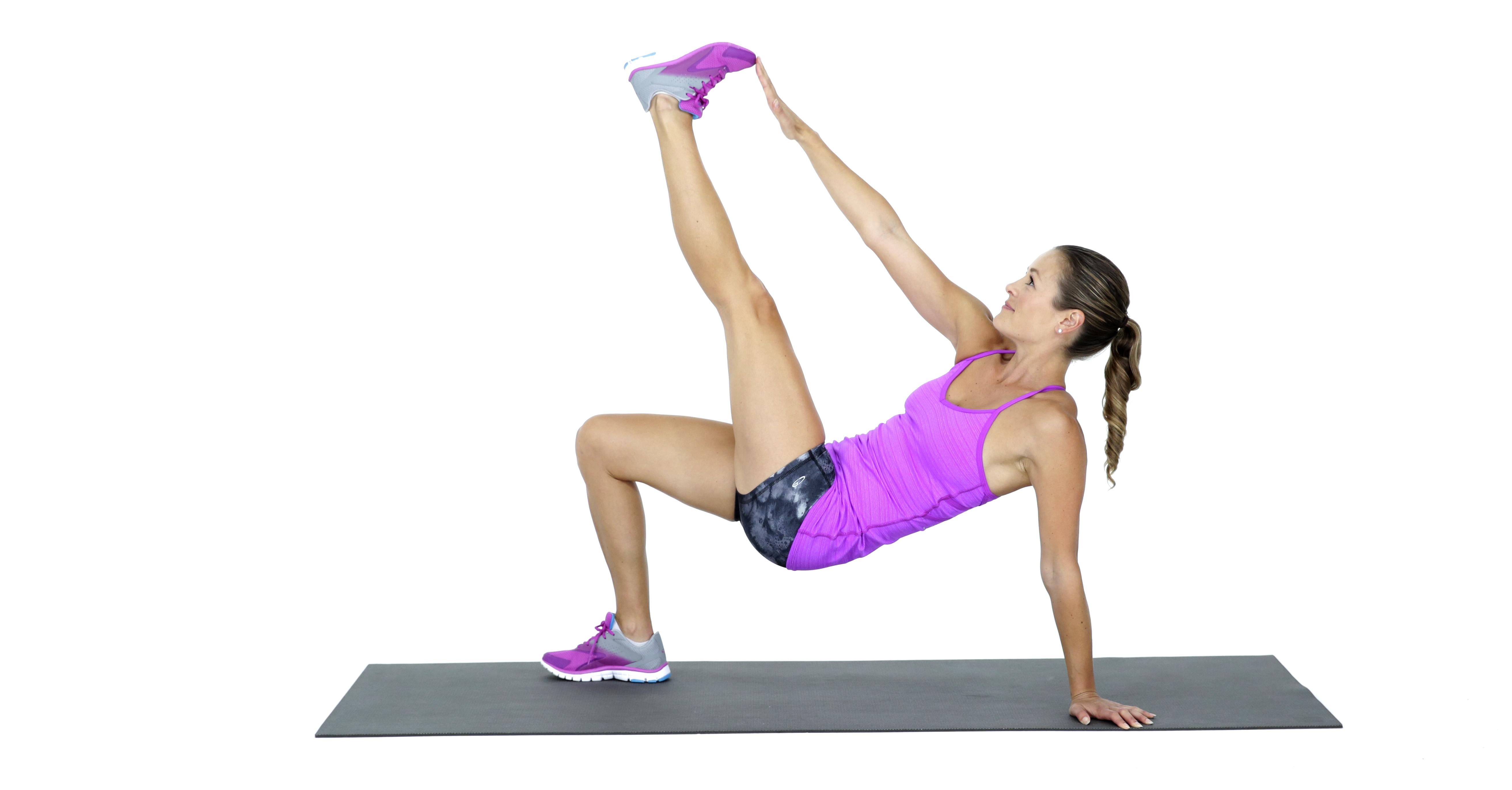 How to Do the Tabletop Reach POPSUGAR Fitness