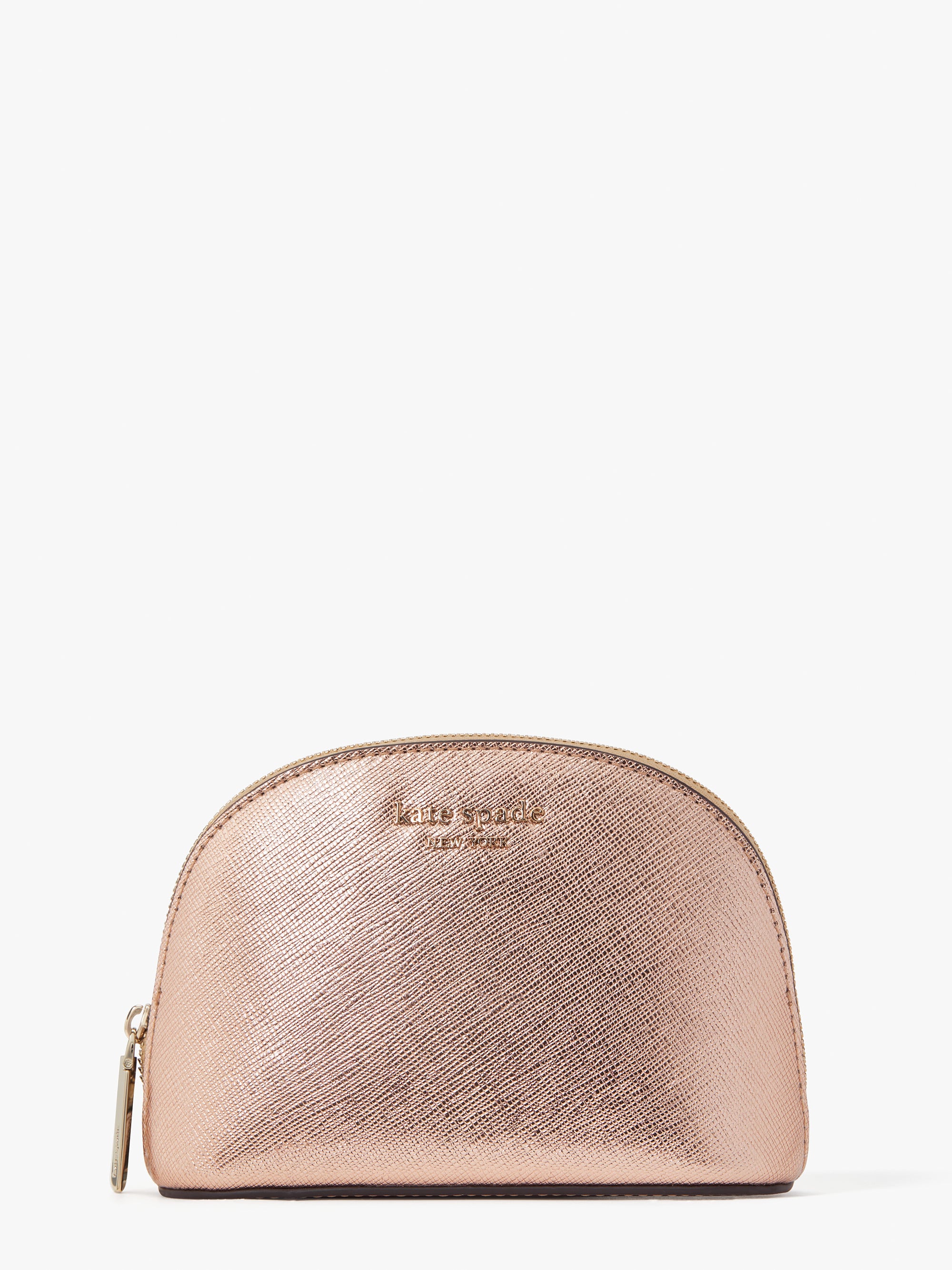 For Stylish Storage: Kate Spade Spence Dome Cosmetic Case | 21 Rose Gold  Gifts So Stunning, You'll Have a Hard Time Not Keeping Them to Yourself |  POPSUGAR Fashion Photo 8