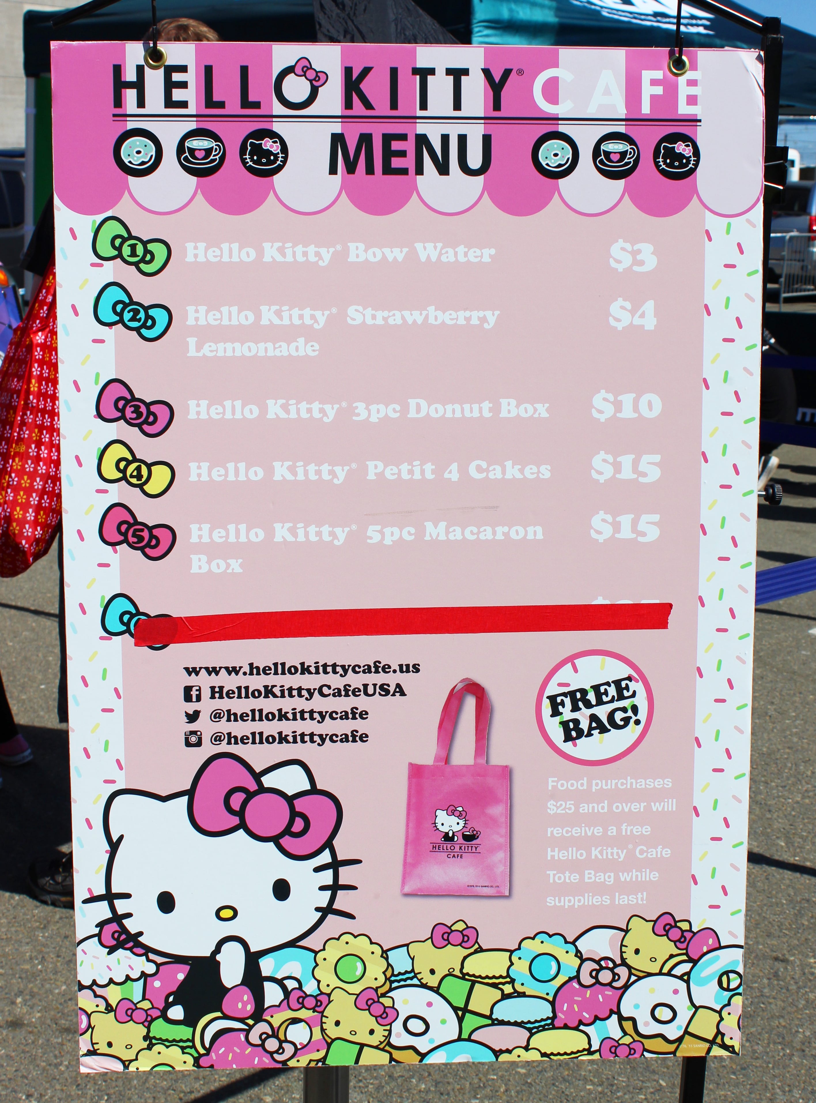 Hello Kitty Café Truck is coming to Arizona. Here's what's on the menu